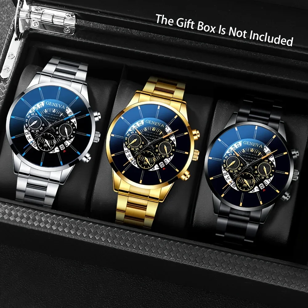 Luxury Watch Under 20000 - Набор из 3/1 мужских модных кварцевых