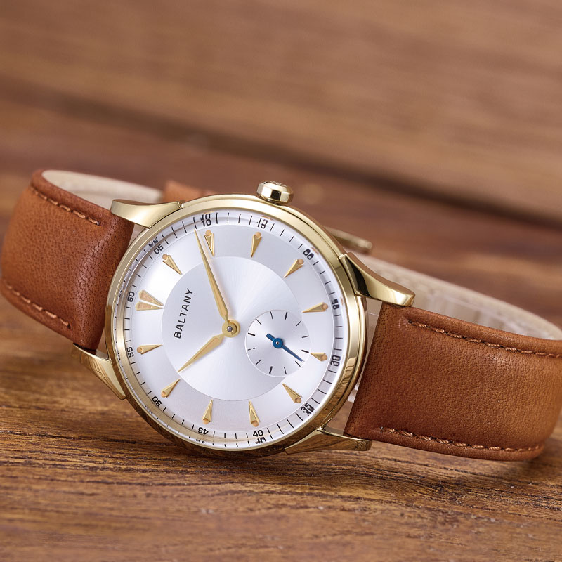 Baltany Мужские часы PIlot 38, – обзор и цена Dress Watch Ultra Thin