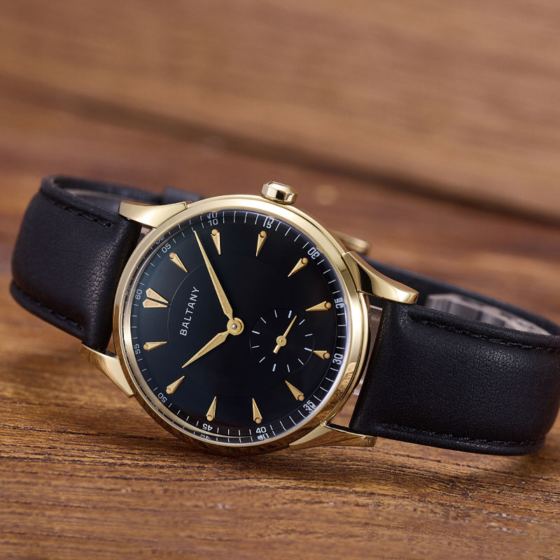 Baltany Мужские часы PIlot 38, – обзор и цена Dress Watch Ultra Thin