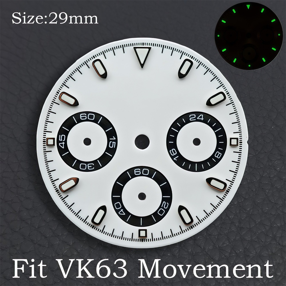 Стрелки для часов VK63, 29 мм, – обзор и цена Exhibition Caseback