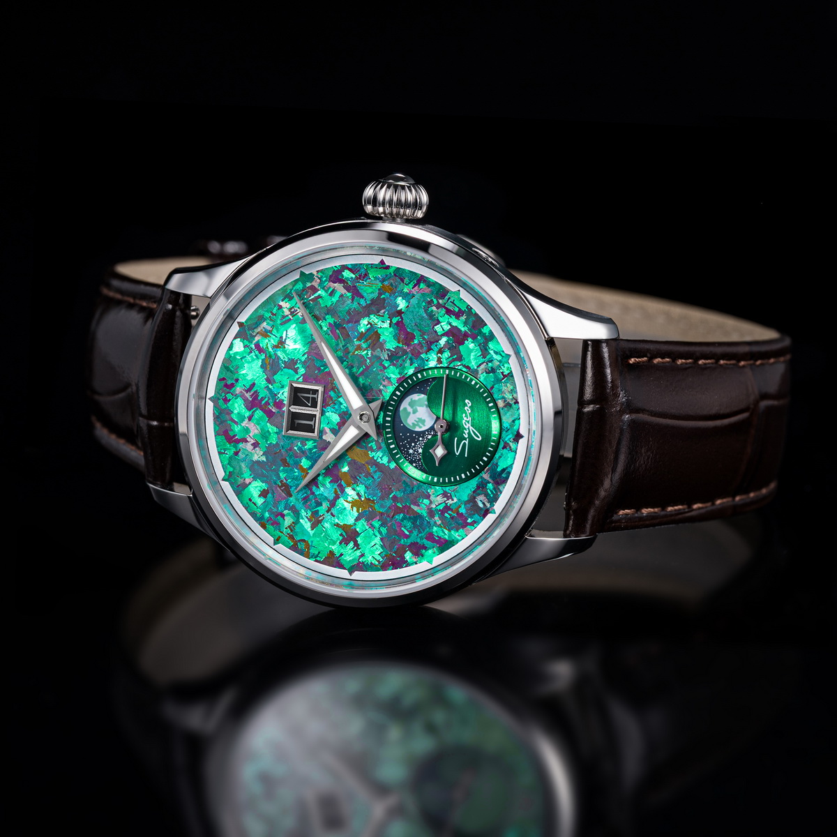 Мужские часы Sugess Moonphase  – обзор и цена Omega Watch Constellation