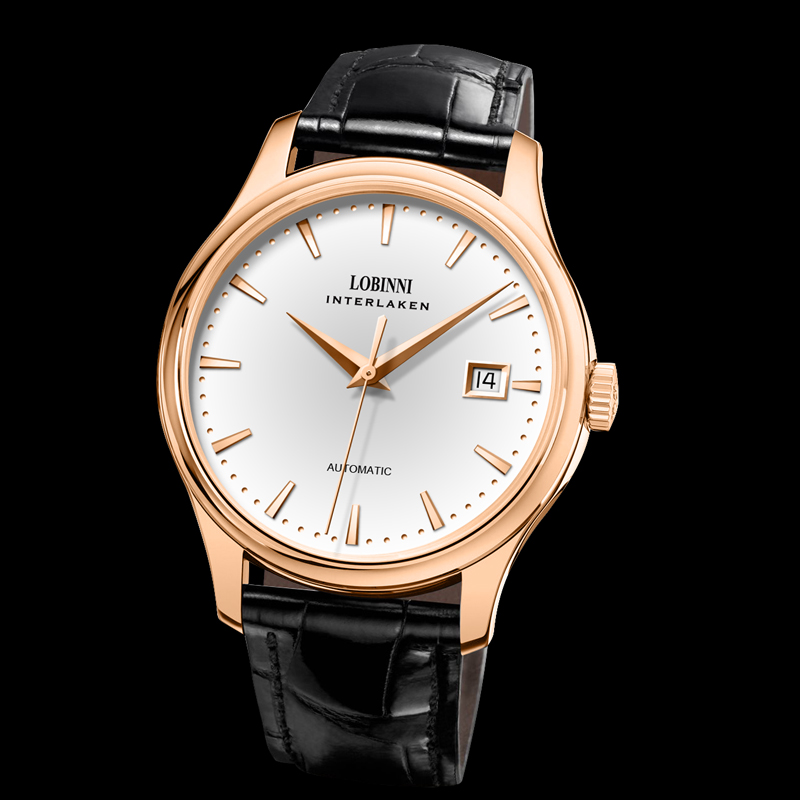 Мужские механические часы LOBI – обзор и цена Dress Watch Ultra Thin