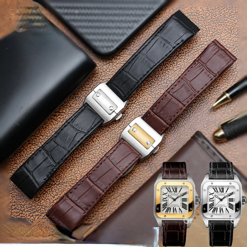 Ремешок из натуральной кожи дл – обзор и цена Cartier Watch Tank
