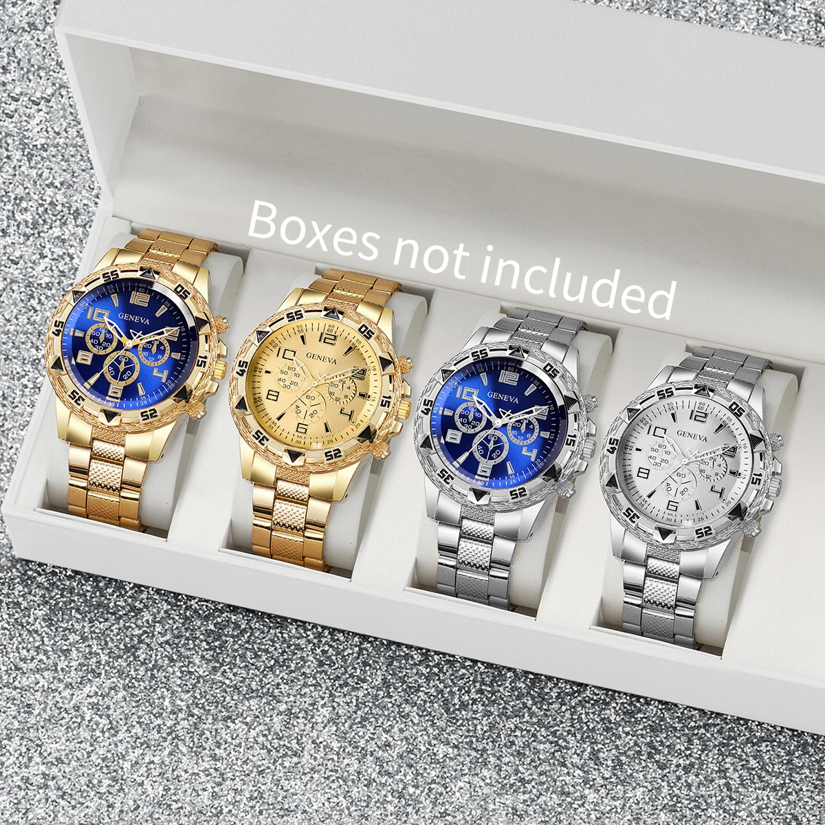 4 шт./компл. мужские модные де – обзор и цена Luxury Watch Under 20000