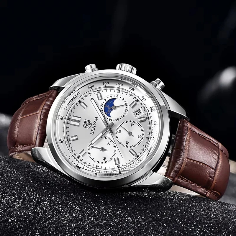 Новые мужские часы BENYAR, вод – обзор и цена Luxury Watch Audemars Piguet