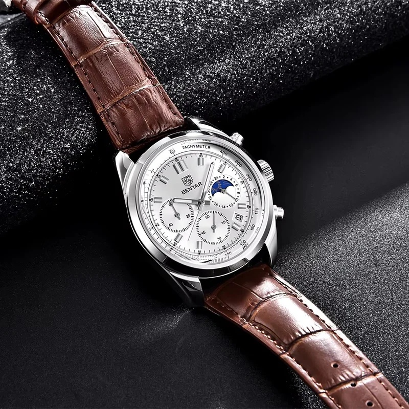 Новые мужские часы BENYAR, вод – обзор и цена Luxury Watch Audemars Piguet