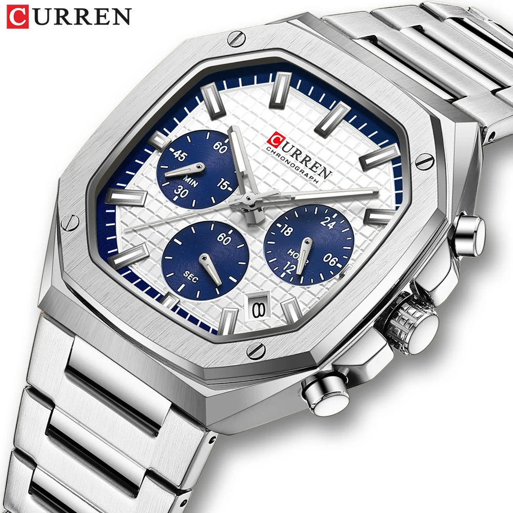 CURREN Мужские часы Топ бренд  – обзор и цена Luxury Watch Audemars Piguet
